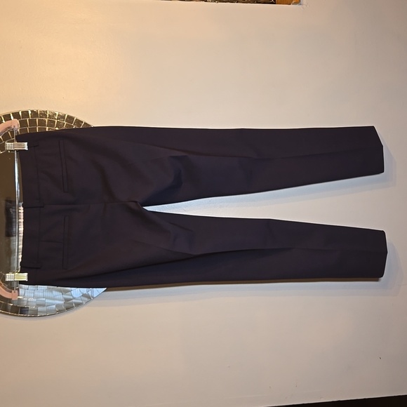 Theory Terry Tapered Lightweight Strech Virgin Wool Ankle Ponte Pants NWOT - Picture 5 of 11